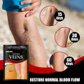 12pcs Varicose Veins Treatment Patch Promote Smooth Blood Circulation Leg Sore Swelling Plaster Promote Metabolism for Men Women. 