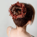 Hair Band Tight Lace Flower Girls Hair Scrunchy. 