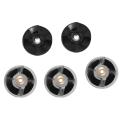 New 3 Plastic Gear Base + 2 Rubber gear for Magic Bullet Replacement Spare Parts Durable Quality. 