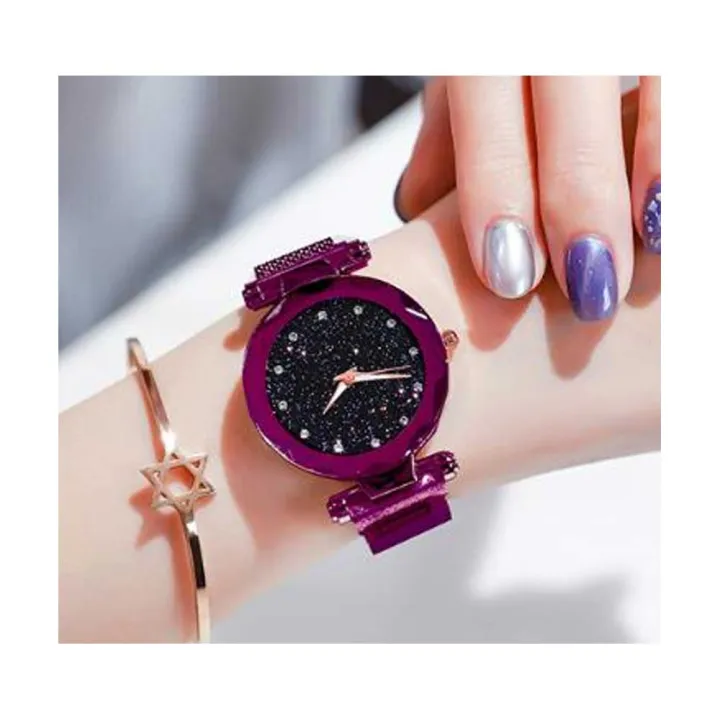WaterProof%20luxury%20ladies%20watch%20magnet%20mesh%20For%20Girls%20-%20Image%203