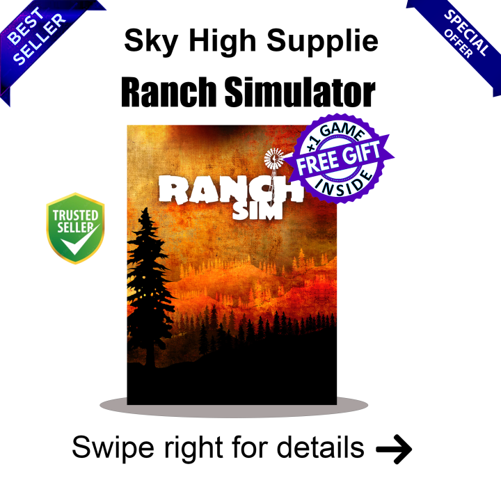 RANCH SIMULATOR - GAME FOR PC (GOOGLE DRIVE/ MEDIAFIRE) - QR CODE