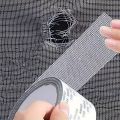 Window Screen Repair Tape Self Adhesive Mesh Tape Net Door Fix Patch Anti Insect Mosquito Mesh Broken Holes Repairing Easy-to-Apply. 