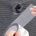 Window Screen Repair Tape Self Adhesive Mesh Tape Net Door Fix Patch Anti Insect Mosquito Mesh Broken Holes Repairing Easy-to-Apply. 