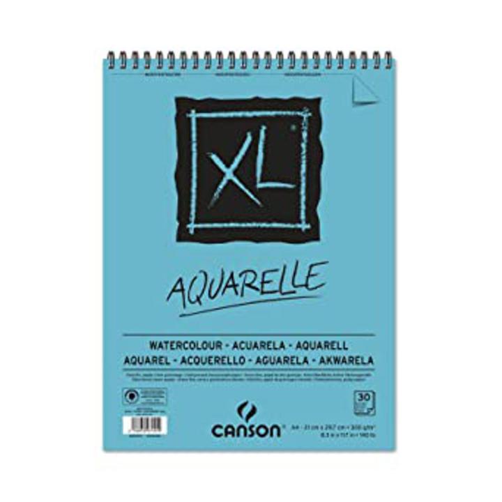 Canson XL sketch and Aquarelle note book A4 size
