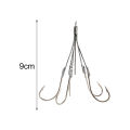 Fishing Lure Hook J-shape Jig Head Super Sharp Fishing Hook Clamp. 