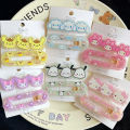 2PCS Anime Kawaii Acrylic Hairpin Girl Children Cute Bangs Clip Hair Accessories WANNA. 