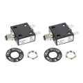 2X 30A 125/250VAC 50VDC Circuit Thermal Breaker Thermal Protector for Generator. 