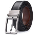 Luxury Men Leather Belt Reversible Buckle Luxury Brand Male Waist Cowhide Belts For Jeans Rotated Designer Accessories High Quality. 
