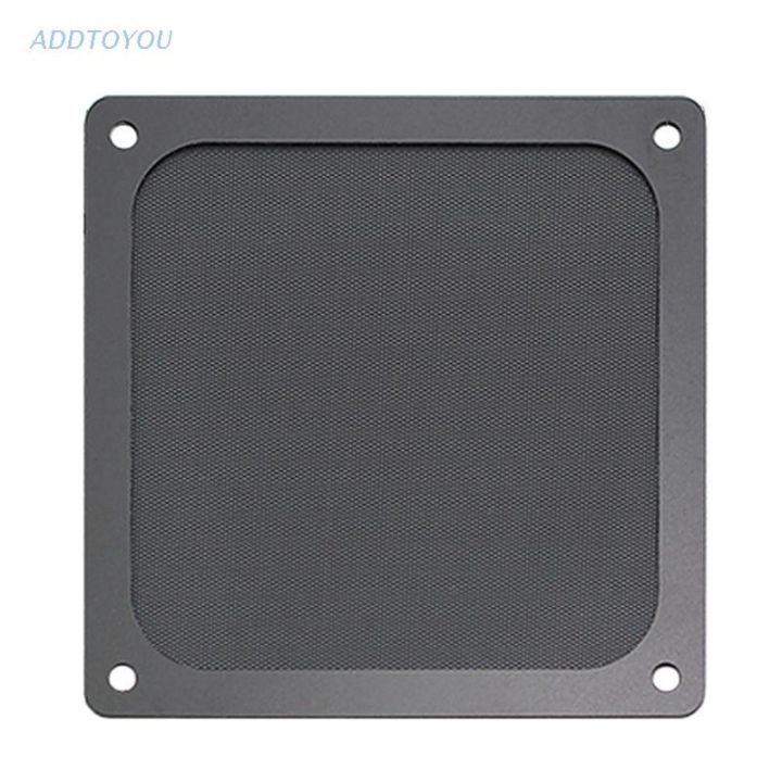 ADD Magnetic Dust Filter Dustproof Mesh Fan Cover Net Grill Guard with Hole for PC Computer Case Cooling Fan Accessories computer Dust Filters fan filter grills metal frame fans computer case fan airflow holes screens radiator screw cut front grill intake
