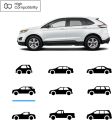 AUTO-VOX Solar 1 Wireless Backup Camera for Car, 5Mins DIY Installation, Back Up Camera System Wireless with Digital Signal,. 