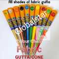 1Pcs Colour Chem Fabric Gutta Cone Lead/Outliner 40ml: Outlining Silk/Fabric Painting, Available in Different Colors. 