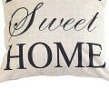 Sweet Home Linen Square Pillow Case Cushion Cover Sofa Bed Car Cafe Office Decor. 