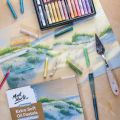 Mont Marte Extra Soft Oil Pastels Natural Hues Premium 39pc. 