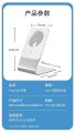 Aluminum Stand for MagSafe Charger Desktop Phone Stand Holder Compatible for IPhone 15 14 13 12 Pro Max Apple MagSafe Charging. 