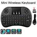 Tablet Bluetooth Keyboard Mini 2.4G Wireless Keyboard with Touchpad for PC Android Smart TV BOX (N). 