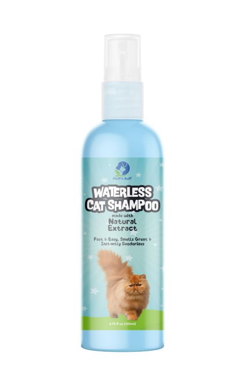 Homemade waterless cat shampoo hotsell