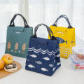 Insulated Insulated lunch bag Lightweight Aluminum foil thickened Portable Portable lunch box Oxford cloth Student-sized Oxford cloth lunch bag for Outdoor Work School Picnic Travel. 