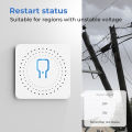 ROVF - Wifi Light Switch - 16A Power Monitor - 2way Controller - Voice Relay Timer - for Tuya Google Home/Alexa - 110-220V. 