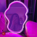 Curvy Shaped Selfie Neon Mirror l Neon Lights l Mirror For wall l Mirror l Home Decoration Items l Mirrors l Mirror For Wall Decoration l Neon walls. 