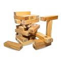 48 PCs Wooden Number Stacking Blocks (Jenga). 