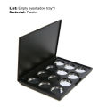 Empty Eyeshadow Palette Multifunctional Magnetic Eye Shadow Cosmetic Tray. 