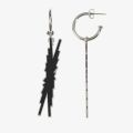 Kpop Idol LE SSERAFIM Logo Earrings Im Fearless Hoop Earrings Featuring. 