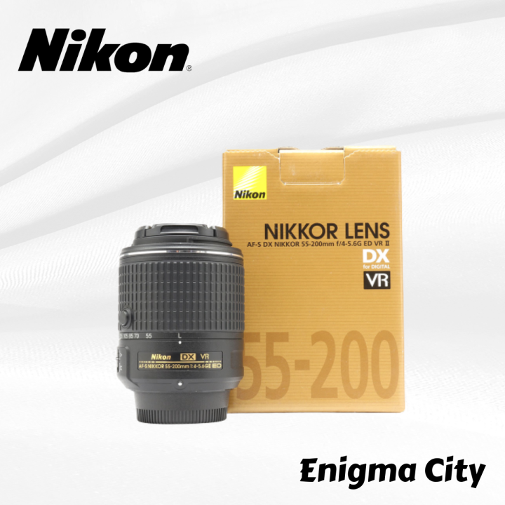 Nikon 55-200mm f/4-5.6G ED VR II Lens  AF - S DX Nikon Lens
