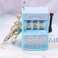 Sanrio Casino Game Console Anime KeyChain Melody Kuromi Cinnamoroll Cute Fashion Simulation Machine Keychain Kawaii Toy Gift. 