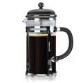 Portable Stainless Steel Heat Resistant Glass French Press Coffee Maker TeaPot  20 oz (600 ml) Espresso and Tea Maker. 