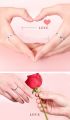 Never Fade Simple 4mm Glossy Stainless Steel Ring Couple's Silver Color Wedding Bands for Women Men Gift Engaged Jewelry. 