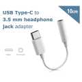 USB Type C To 3.5mm Earphone Jack Adapter Converter Aux Audio Cable Headphone For All Smart Phones Devices and for iphones. 