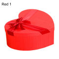 Gift Box with Bowknot Multi-Purpose Paper Flowers Heads Packaging Box for Birthday. 