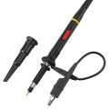 200Mhz Oscilloscope Probe Clip Scope Test BNC End Probe P2200 10X/1X Black with Adjust Tool Kits. 