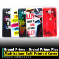 Samsung Galaxy Grand Prime Back Cover | Samsung Galaxy Grand Prime Plus Back Cover Multicolour Soft Silicon Printed Case For Samsung Grand Prime. 