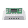 10A 12V/24V Solar Charge Controller PWM Battery Charger PV Regulator for Lead Acid Battery Li-Ion Lithium Batteries. 