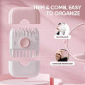 2 in 1 Hair Trimmer, Split End Hair Trimmer and Styler for girl, Double-Sided Design with Cover, Interchangeable and Adjustable Blades, for Cutting and Styling Thinning Hair, 1 Blade Replaceable Hairdresser Styling Tool for Women. 