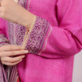 Unstitched fabric for women - 3 Piece (Khaddar suit) - Maahru. 