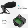 Universal Smartphone Vlogging Kit with LED Light, Mic, Remote, and Holder - High-Quality, New. 