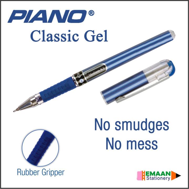 PIANO Classic Gel - Pack of 3 Pens