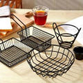 PACK OF 4 SNACK BUCKETS & RESTAURANT STYLE SERVING PLATTER. 