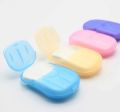 20 pcs in box Travelling Paper Soap Kit -20pcs Portable Disposable Soap Paper Mini Portable Travel Soap Paper Sheets Hand Washing Bath Toiletry Paper Soap for Outdoor, Camping Hiking. 