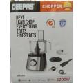 Geepas powerfull 1200W electric chopper. 