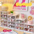 Organizer Box Transparent Desktop Makeup Storage Case Jewelry Container Decor. 