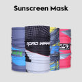 Sunscreen Mask Sun Protection Neck Gaiter Outdoor Cycling Face Mask UV Protection Face Dust Mask. 