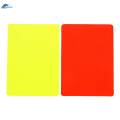 Soccer Referee Cards Set Football Yellow and Red Card for Basketball. 