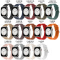 Doth New Applicable ApplewatchS9 Apple Hermes Strap iwatch Silicone Sports Wristband. 