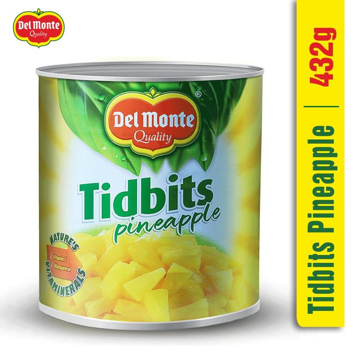 Del Monte Tidbits Pineapple - 432g