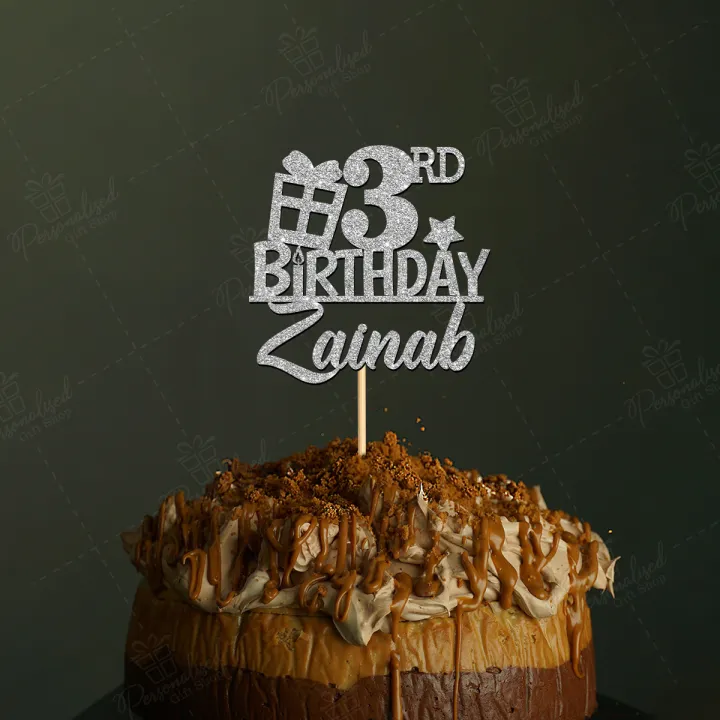 PERSONALISED%20Custom%203rd%20Birthday%20Baby%20Cake%20Topper%20For%20Kids%20Party%20Celebration,%20Boy%20or%20Girl%20Birthday%20Toppers%20&%20Cake%20Decoration%20with%20ANY%20AGE%204th,%205th%20,7th%20-%20Image%205