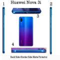 Huawei Nova 3i Back Matte Protector with side Coverage Protectors For Huawei Nova 3i - Back Protector. 