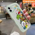 YIWESAN For Samsung galaxy S10 4G Case Cartoon Toy Story Colorful Lovely Cream Wave Border Soft Clear Shockproof Phone Cases Creative Camera Transparent Casing Simple Silicone Protective Cover. 